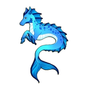 Blue Colormorph Hippocamp